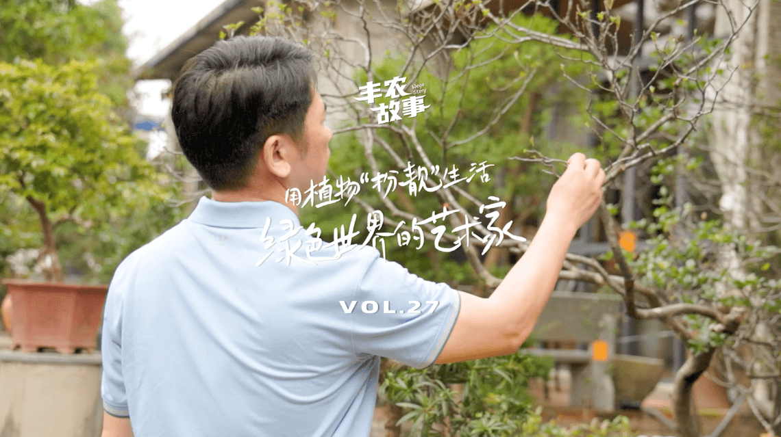 17年，他用一草一木去点亮了一个个家。